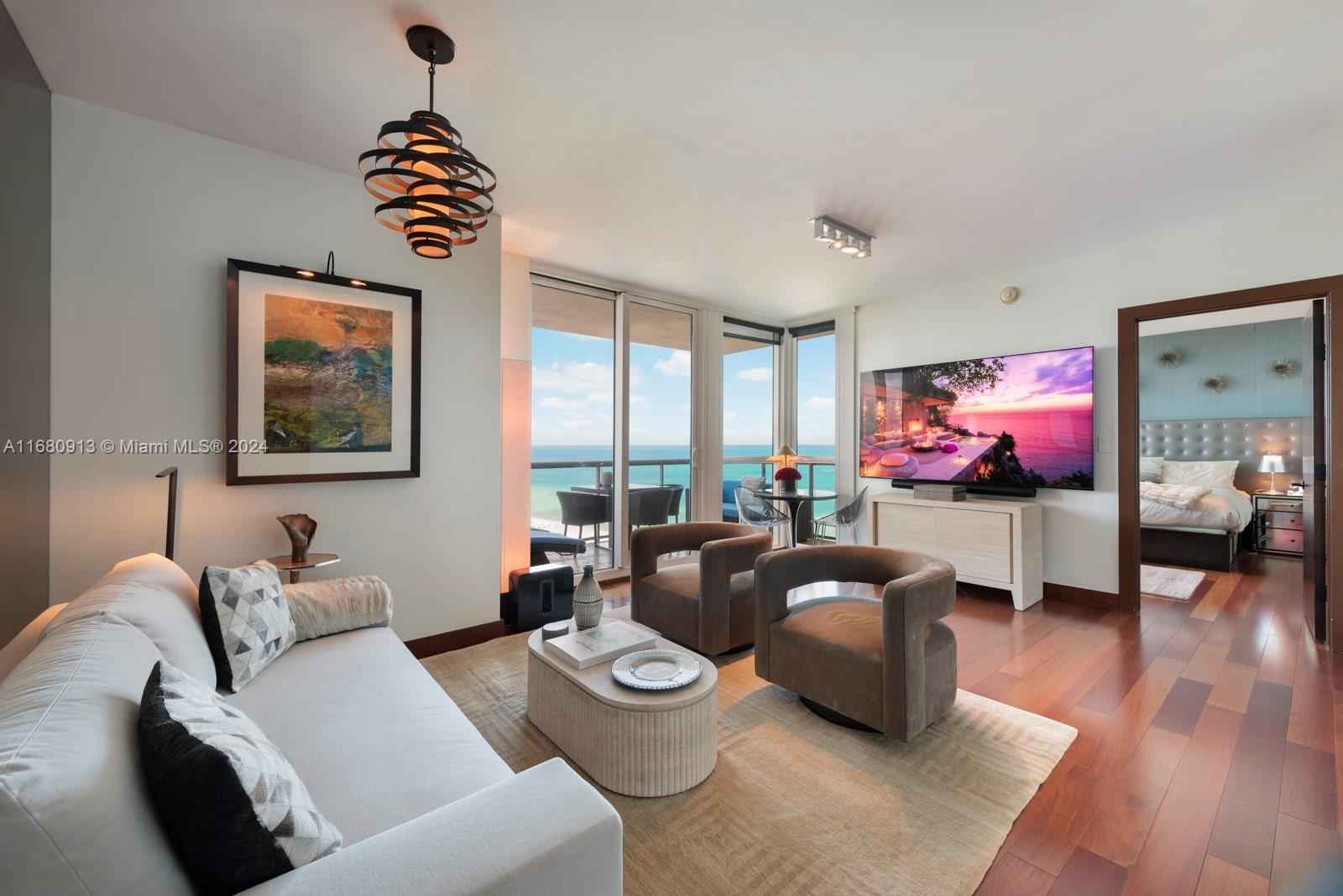 Renovated Oceanfront 1BR at The Setai Resort