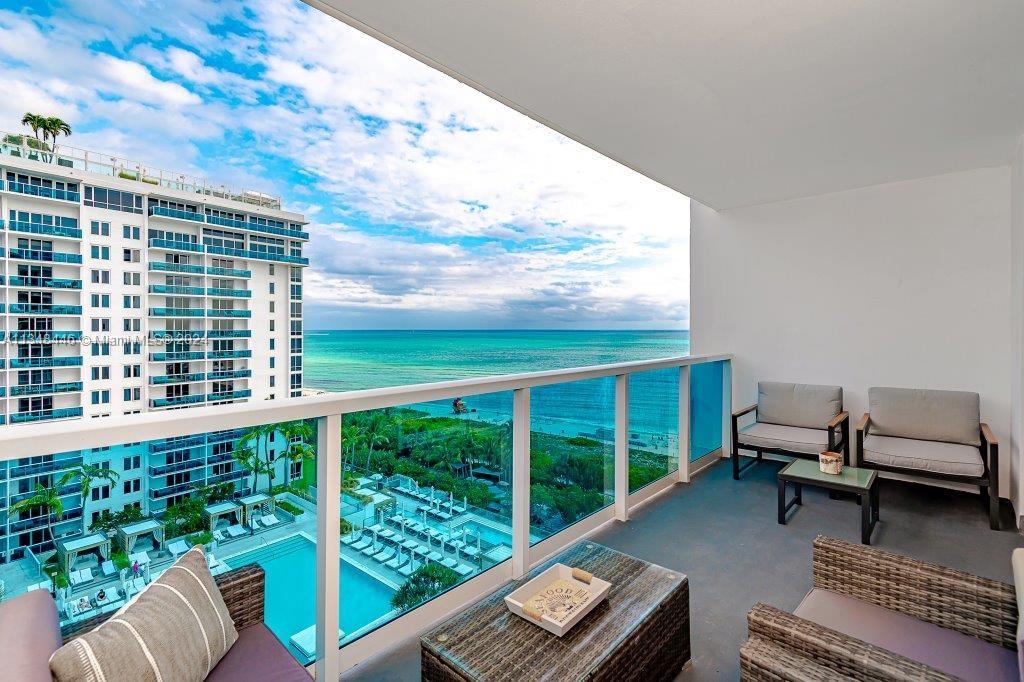 Updated 1BR+Den Oceanfront at Roney Palace