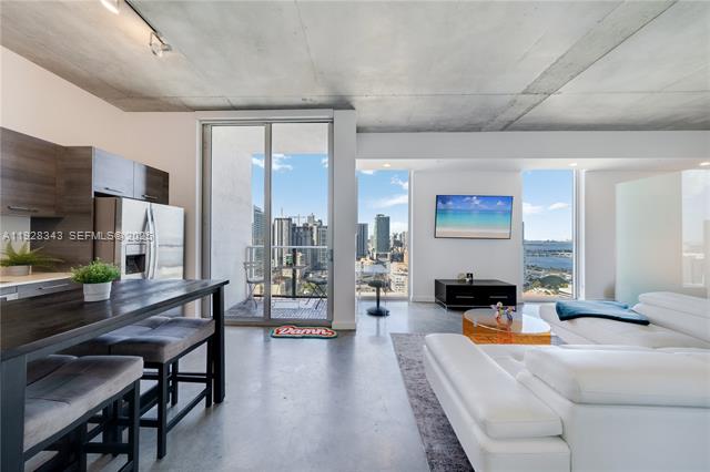 Industrial Style Studio With Bay Views