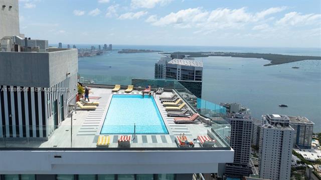 Brickell Condo With Direct Pool View & Den