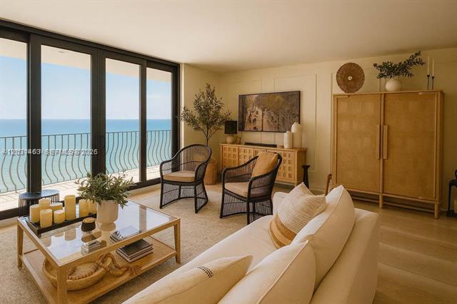Oceanfront Penthouse With Den In Surfside