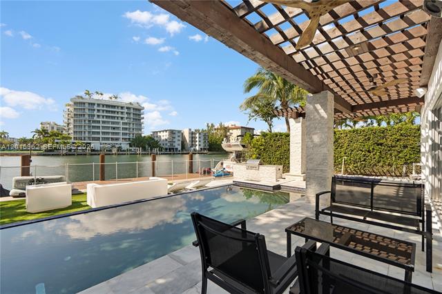 Waterfront Surfside Home With Pool And Private Dock photo 3